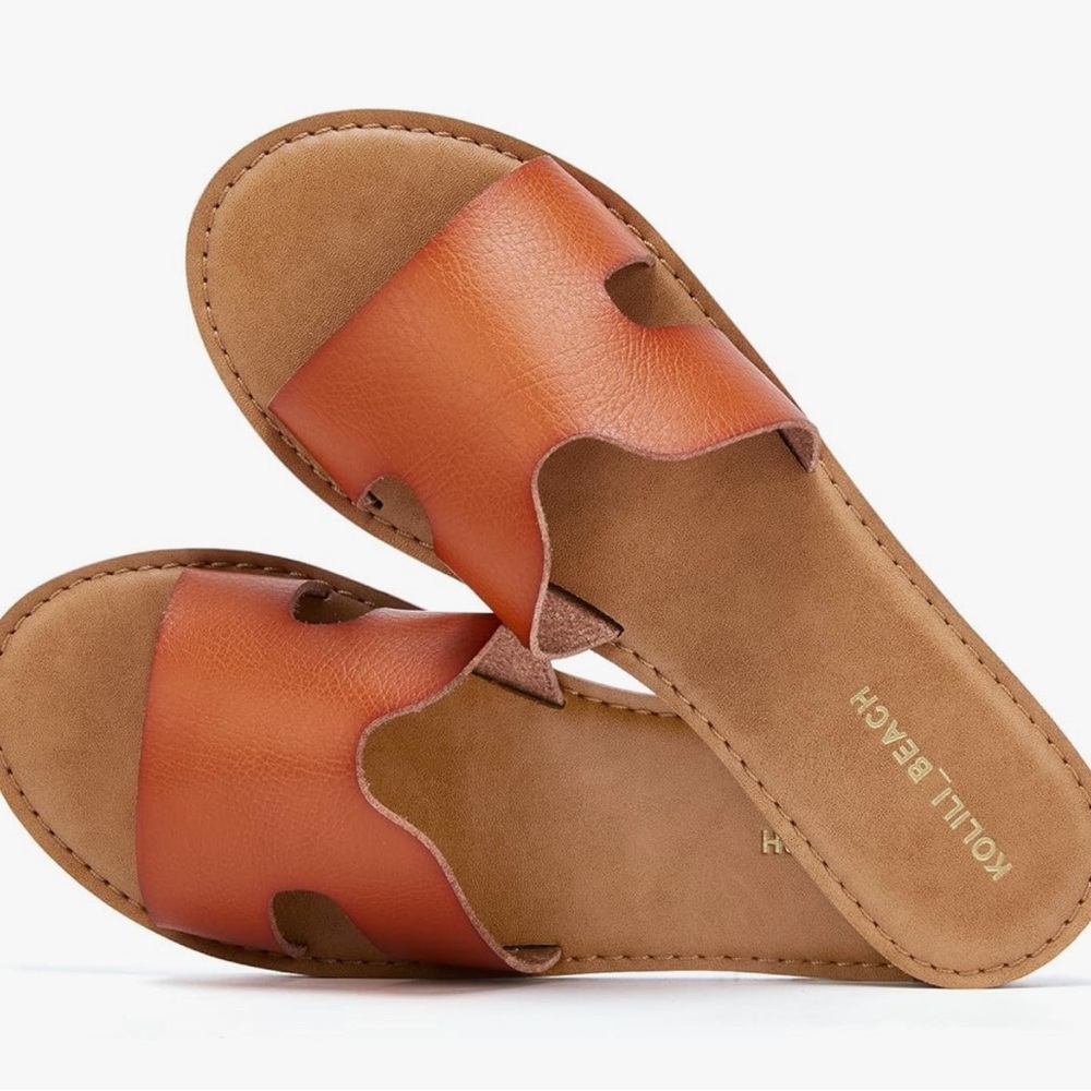KOLILI. This slip-on pair is fashioned with a faux-leather.